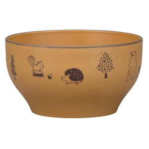 【宮本産業】宮本産業 森の仲間たち お椀 ブラウン