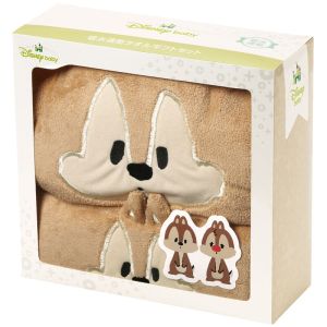 【スケーター SKATER】スケーター チップ&デール 吸水速乾タオルギフトセット SET1070