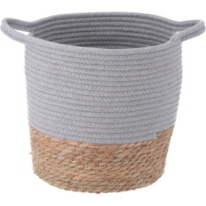 送料無料！！【不二貿易】不二貿易 鉢カバー コットン ガマ 7号 GY 1個箱 グレー メーカー直送 代引不可 北海道沖縄離島不可【smtb-u】