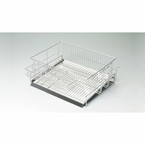 【タマハシ】タマハシ ステンレス 水切りラック レギュラー 縦型セット MZ-012