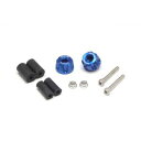 【アクティブ ACTIVE】アクティブ 60800225 アルミバーエンド リボルバー ブルー φ30-L18