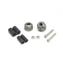 【アクティブ ACTIVE】アクティブ 60800234 アルミバーエンド リボルバー Gメタ φ33-L22.5(4)