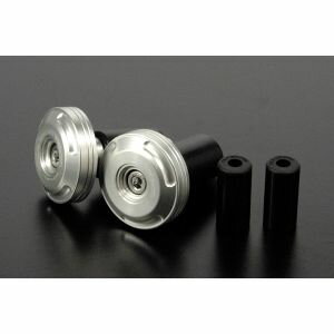 【SPタケガワ TAKEGAWA】SP武川 SPタケガワ 06-01-0031 ハンドルバーエンド シルバー アルミ φ18/13用