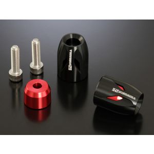 【ヨシムラ YOSHIMURA】ヨシムラ 696-0H8-1200 ハンドルバーエンド High Line(レッド) カワサキ汎用 M8