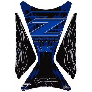 【モトグラフィックス MOTOGRAFIX】モトグラフィックス MT-TK021BF タンクパッド ブルー Z1000 03-09