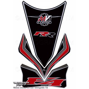 【モトグラフィックス MOTOGRAFIX】モトグラフィックス MT-TM004K タンクパッド ブラック MV AGUSTA MV..