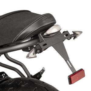 【プーチ Puig】プーチ 8733N ライセンスサポート ブラック スチール XSR700 16-(フェンダーレスKIT)