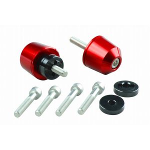 【ポッシュフェイス POSH FAITH】ポッシュフェイス 031176-02-10 ソリッドバーエンド HONDA M6 RED