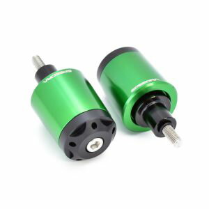 【スピードラ SSK SPEEDRA】スピードラ ABEKP03GN アルミハンドルバーエンド タイプA グリーン H2SX SE/+