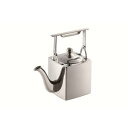 【カンダ】カンダ 燕舞 18-8 角型 シノアポット 茶漉網、氷用中子付