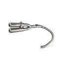 【アクラポビッチ AKRAPOVIC】アクラポビッチ S-H125SO5-FFT スリップオンライン チタン Monkey125 18-23