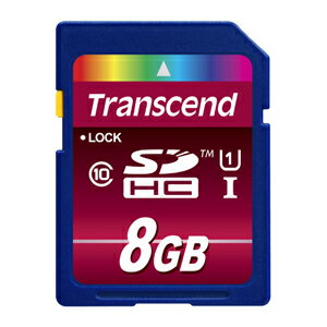 【トランセンド Transcend】トランセンド SDHC 8GB TS8GSDHC10U1 UHS-I Class10 MLC SDカード