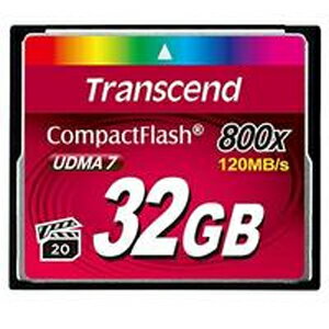 【トランセンド Transcend】トランセンド CF 32GB TS32GCF800 コンパクトフラッシュ メモリ