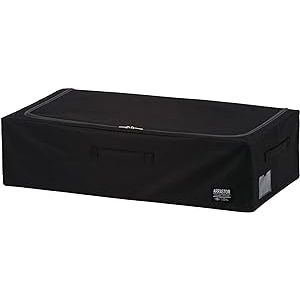 【武田コーポレーション】武田コーポレーション 積み重ねできる ストレージボックス浅型 BK E3-TS75BK