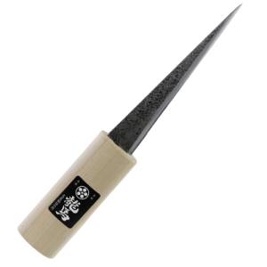 【梅鉢龍馬】本家龍馬 クリ小刀 サック付き 135mm