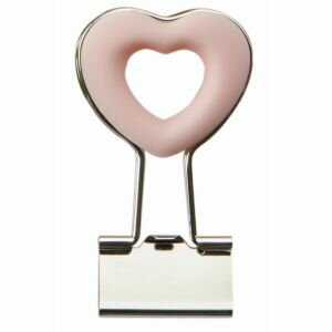 【ベロス VELOS】ベロス DCH-2LP ハートクリップ ライトピンク