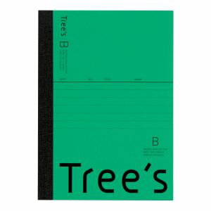 【日本ノート】日本ノート UTRBA6G Tree’s A6 B罫48枚 グリーン