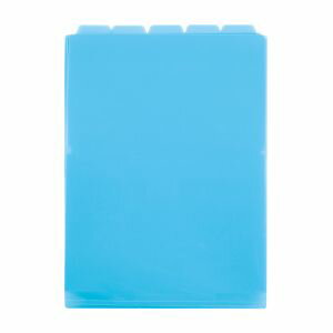 【セキセイ sedia】セキセイ ACT-915-10 5インデックスフォルダー 縦 ブルー