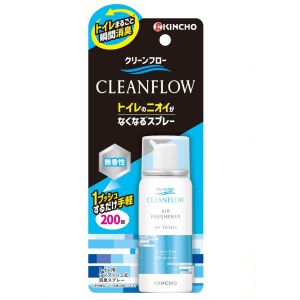 【大日本除虫菊 金鳥】大日本除虫菊 クリーンフロー トイレのニオイがなくなる消臭スプレー 200回 無香性