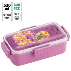 【スケーター SKATER】スケーター ラプンツェル中川翔子 抗菌ふわっと弁当箱 530ml PFLB6AG(3)