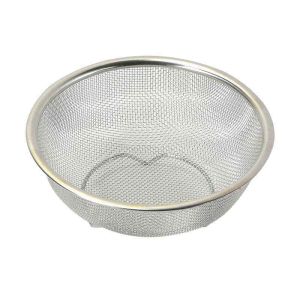 【パール金属】パール金属 ベーシスライン ステンレス製ボウル型ザル 15cm HC-0415