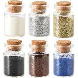 【日本紐釦貿易 Nippon Chuko】NBK 極細ラメパウダー 約3.4g 1個 6色セット T10-M 日本紐釦貿易