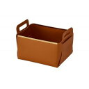 【パール金属】パール金属 フェイクレザー CUBEケース M CAMEL N-7136