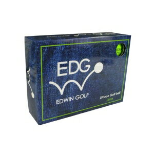 【EDWIN GOLF】EDWIN GOLF EDBA-3776 ゴルフボール 12P LIME