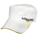 【レザックス】レザックス SBPC-4504 福岡ソフトバンクホークス ワークキャップ WHITE フリー 58cm