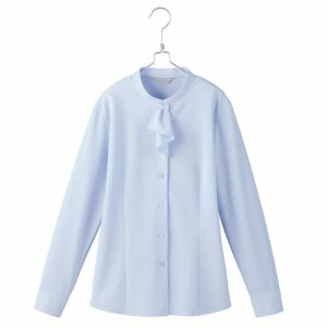 【アイトス】アイトス HCB4121 長袖ブラウス サックス 7号