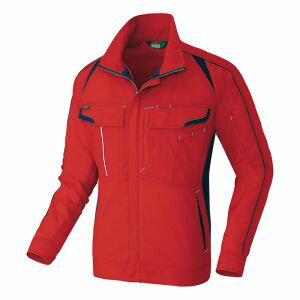 【アイトス】アイトス 1930 長袖ブルゾン 男女兼用 レッドxブラック 4Lサイズ