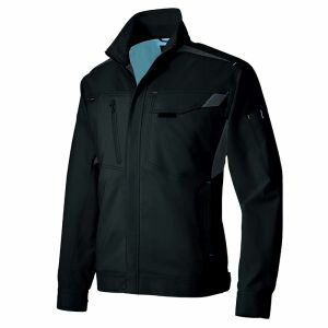 【アイトス】アイトス 2530 長袖サマーブルゾン 男女兼用 ブラック 5Lサイズ