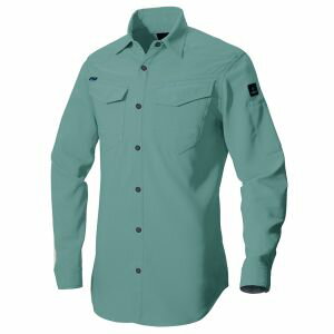 【アイトス】アイトス 2935 長袖シャツ 男女兼用 薄地 ターコイズ LLサイズ