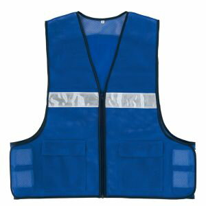 【アイトス】アイトス 8700 メッシュベスト ブルー 3Lサイズ