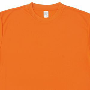【アイトス】アイトス 8090 4.4オンスドライ半袖Tシャツ ポケット無し 男女兼用 オレンジ S