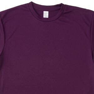 【アイトス】アイトス 8090 4.4オンスドライ半袖Tシャツ ポケット無し 男女兼用 パープル L