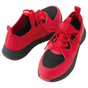 【アイトス】アイトス 51673 セーフティシューズ レッド 27.0cm