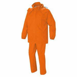 【アイトス】アイトス 562407 レインスーツ オレンジ 6L
