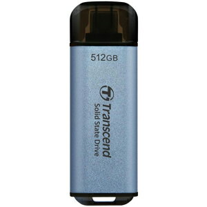 【トランセンド Transcend】トランセンド Transcend TS512GESD300C 512GB USB External SSD ESD300C USB 10Gbps Type C