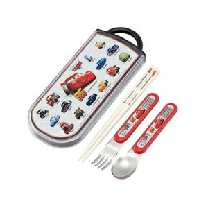 【スケーター SKATER】スケーター カーズ25 抗菌 食洗機対応 スライド式 トリオセット TACC2AG