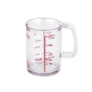 【貝印 kai】貝印 どこでも注げる耐熱計量カップ 200mL DH8125