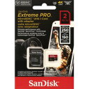 【サンディスク SanDisk 海外パッケージ】サンディスク マイクロSDXC 2TB SDSQXCD-2T00-GN6MA UHS-1 V30 microsd Extream Pro カード