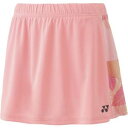 【ヨネックス Yonex】ヨネックス ウィメンズスカート インナースパッツ付 O コーラル 26142 YONEX