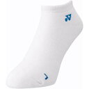 【ヨネックス Yonex】ヨネックス スニーカーインソックス ホワイト/ブルー 19121 YONEX