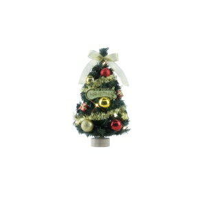 【東京ローソク】東京ローソク LEDデコレーションツリー ゴールド＆レッド 24cm 019716 DT00741