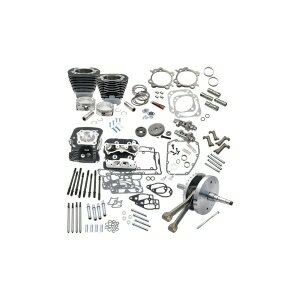 【S&S】S&S 900-0568 124 ホットセットアップキット W.BLK TC 07-17