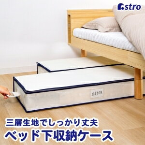 【アストロ】アストロ ベッド下収納ケース しっかり三層 618-79