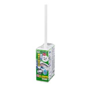 【山崎産業】山崎産業 トイレバスボンくん 抗菌 奥まで洗えるクリーナー ケース付