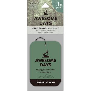 【晴香堂 カーオール CARALL】晴香堂 オーサムデイズプレート3個パック フォレストグロウ 3561