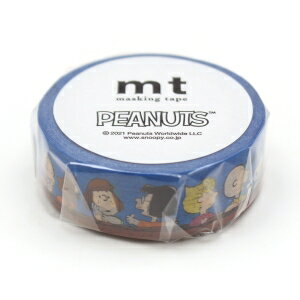 【カモ井加工紙】カモ井加工紙 MTPNUT01 mt Peanuts 15mmx7m みんなでおしゃべり